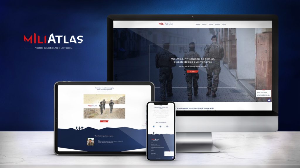 Nouveau site internet Mili Atlas 2021